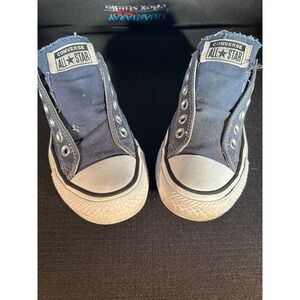 Converse All Star Chuck Taylor Denim Blue High Top Sneakers Shoes‎